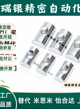 外投入式螺母AHQ21/AHQ22-G306-M5/M6型材配件AHQ22-308-M5/M6/M8