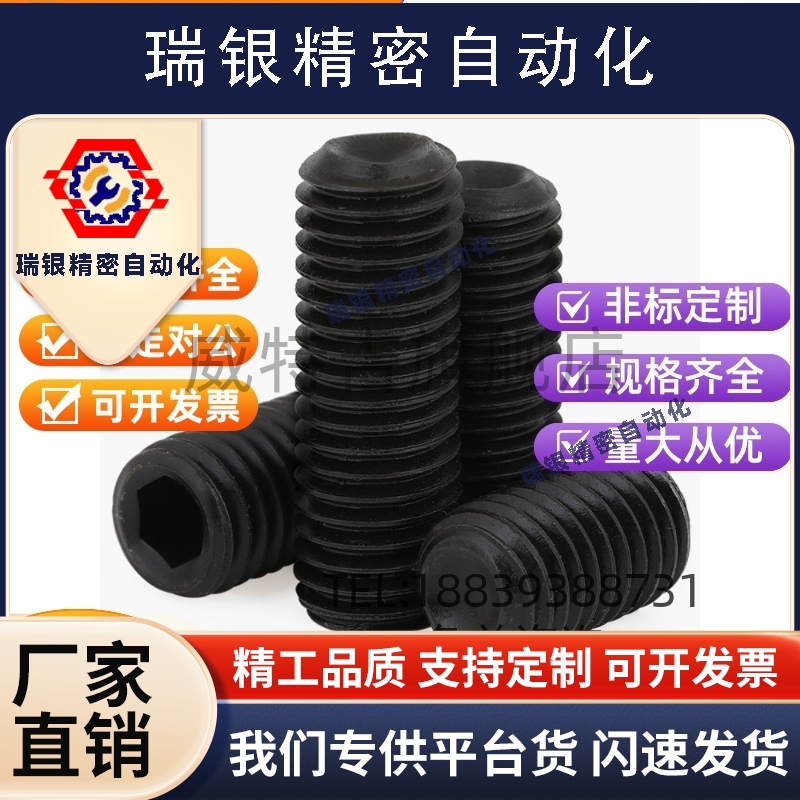 替代内六角止动螺丝MSSF5-4/5/6/8/10/12/16/20 TAY01/TAY0