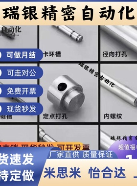 导向轴一端台阶一端内螺纹型标准型g6 SFPPA SFPSB SFPSA SCK02