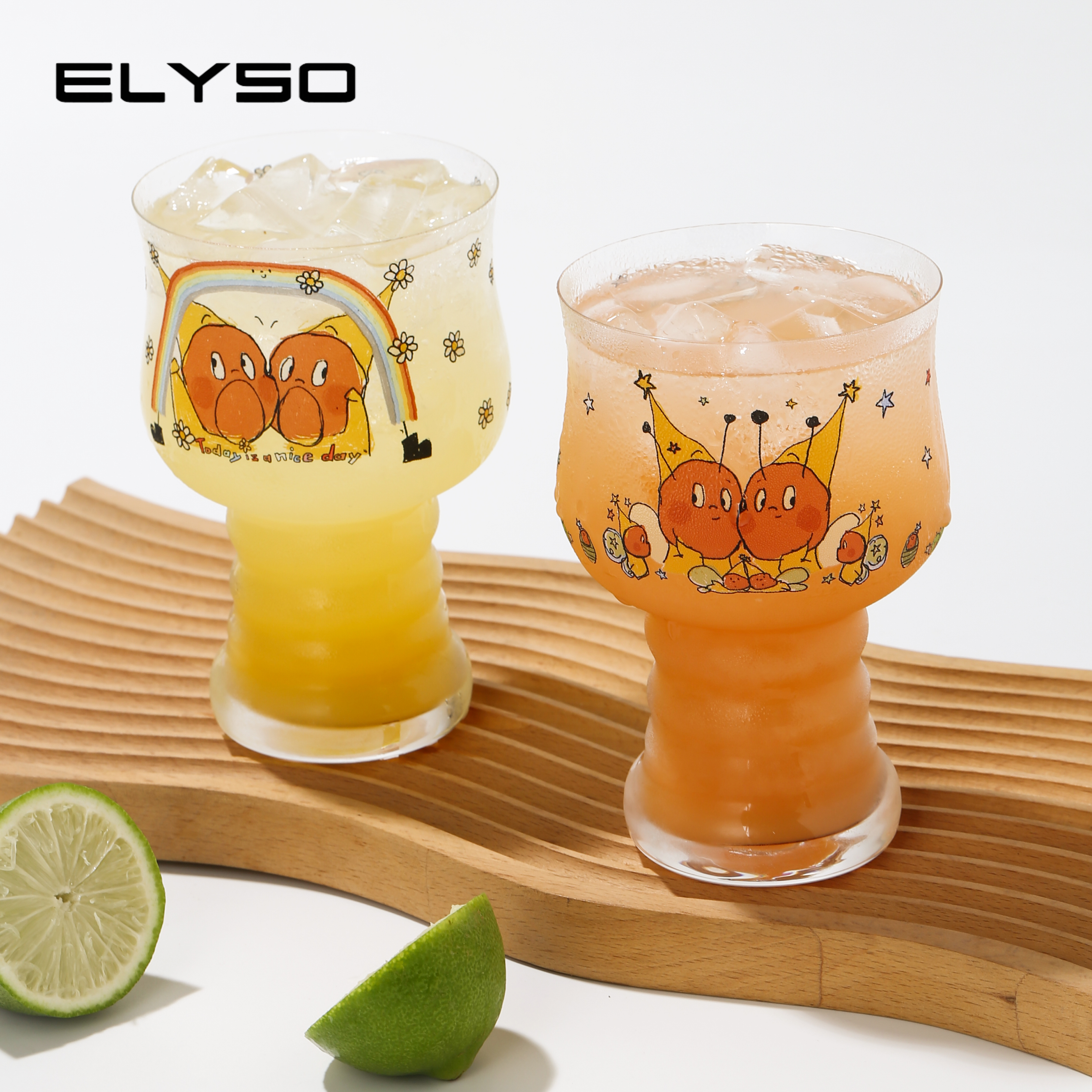 星星人高硼硅玻璃杯耐高温硬度高