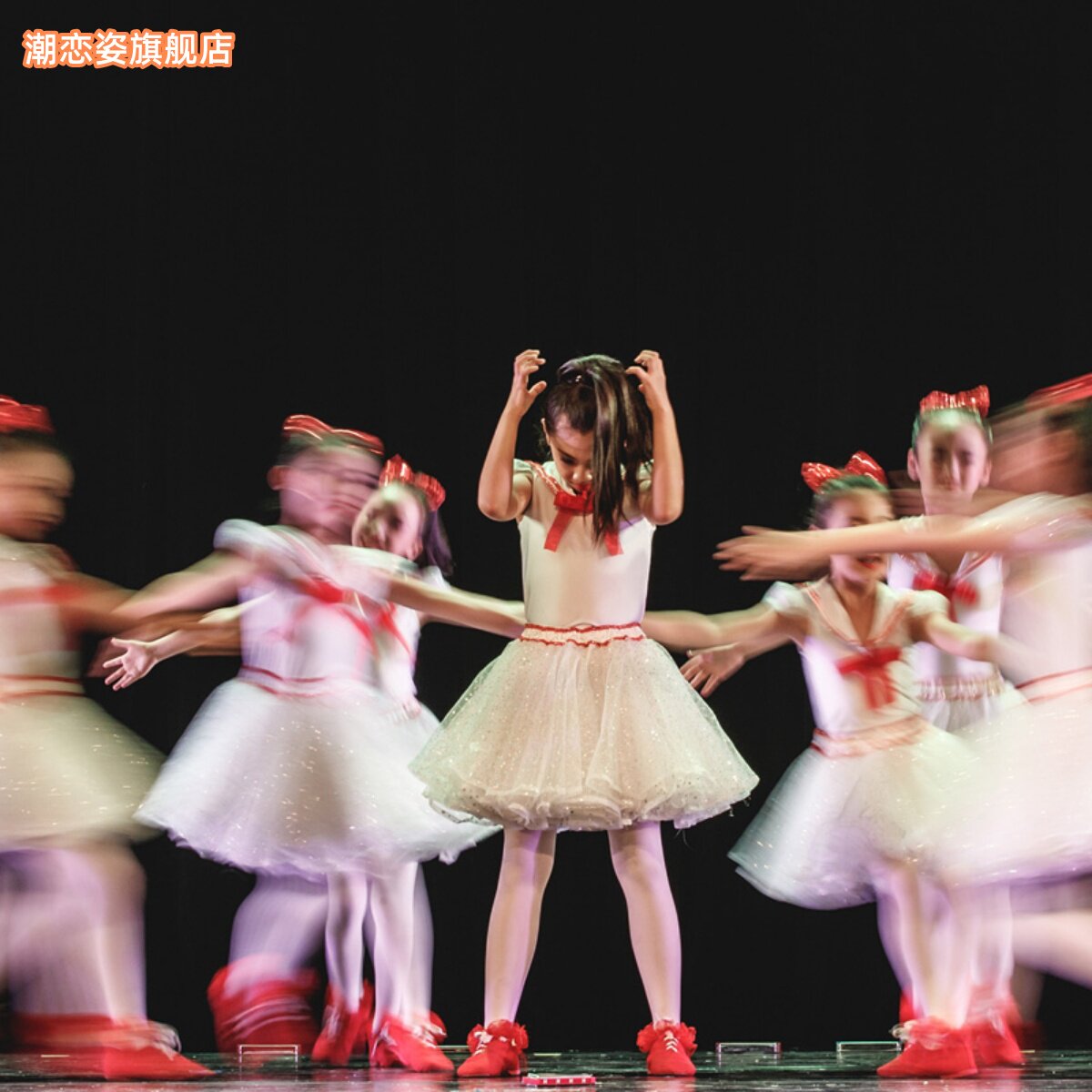新追梦儿童舞蹈演出服飞得更高舞蹈表演服饰少先队员红领巾合唱服