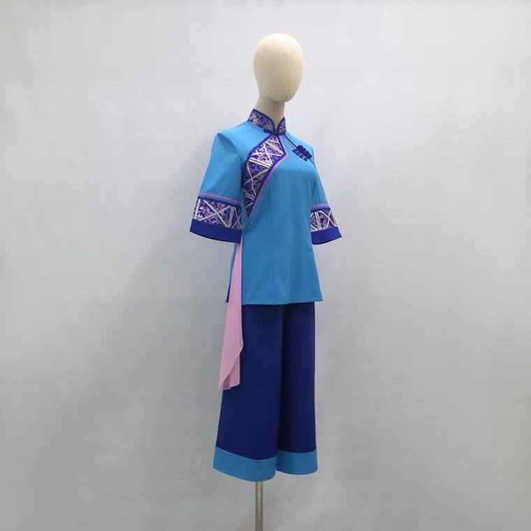 工作服桃李杯古典舞蹈演出服望雨同款表演服女成人艺考民族表演服