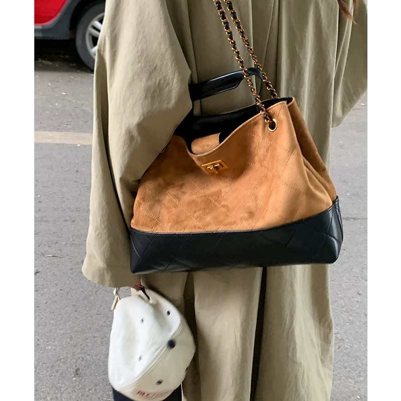 「Ohyoudo」香香高级感托特/百搭链条包时尚手拎包单肩斜挎秋冬