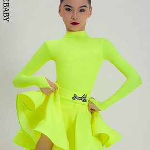 Dancebaby陈子妍同款 拉丁舞服高级比赛服比赛考级规定服DAS496