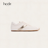 ｜金条牛皮拼接羊皮透气德训鞋 heelz设计师手工鞋 履 0.8公分