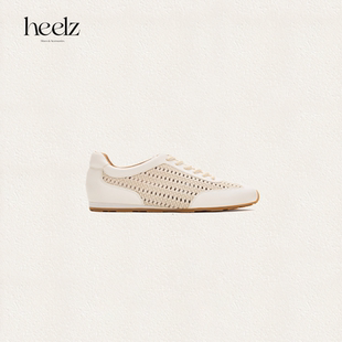 heelz设计师鞋履 | 拼色编织透气德训鞋 1.5公分