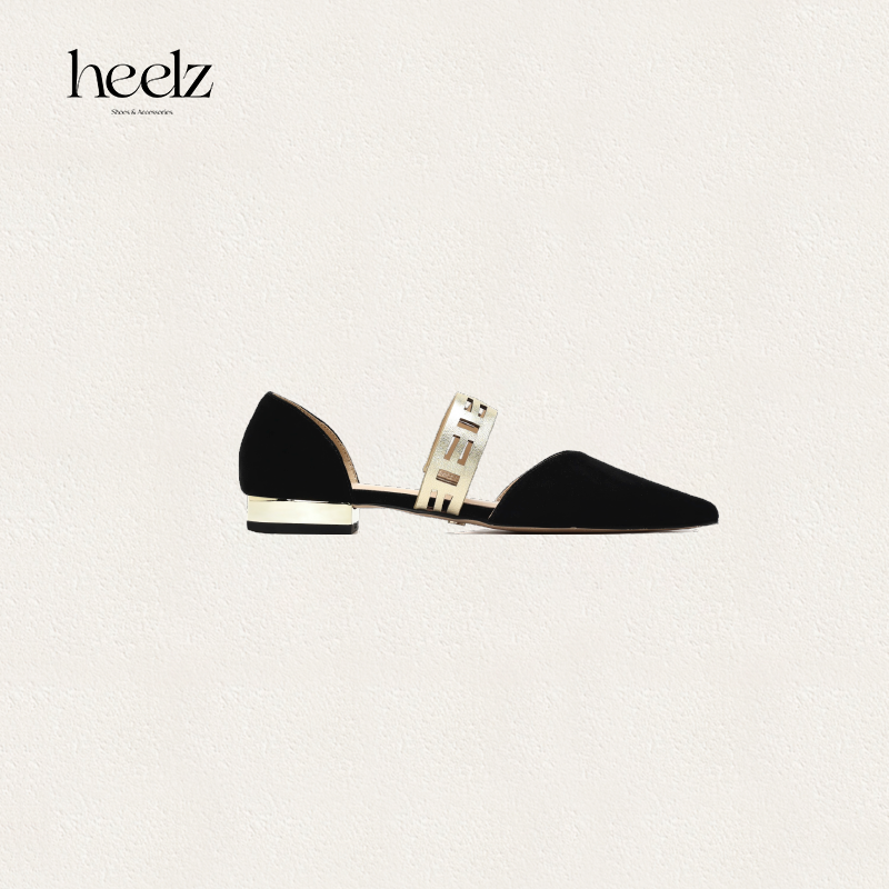 heelz设计师手工鞋履 ｜H几何繁花条带尖头单鞋,女鞋,浅口单鞋,淘宝优惠券,粉丝福利购,淘宝优惠卷