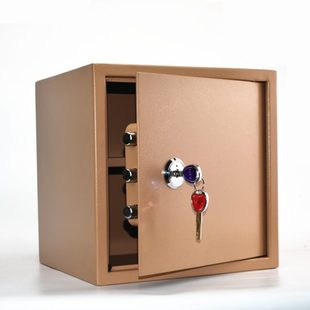 老人保险柜保险箱 墙衣3545家用小型防盗钢 全机械隐形入 柜25老式