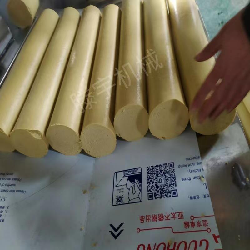 河南驻马店素鸡机豆腐皮边角料变费为宝全自动素鸡机