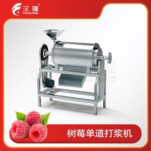 工业不锈钢果蔬打浆机树莓单道打浆机番茄猕猴桃桑葚浆渣自动分离