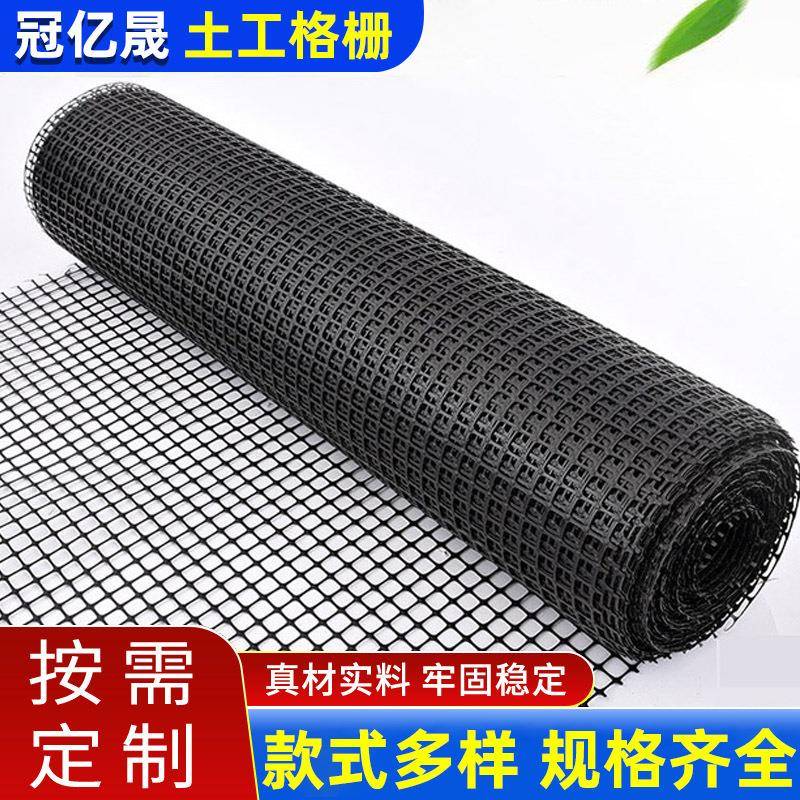 hdpe双向土工格栅网加厚养殖塑料围栏n养鸭鸡隔离塑料网厂家