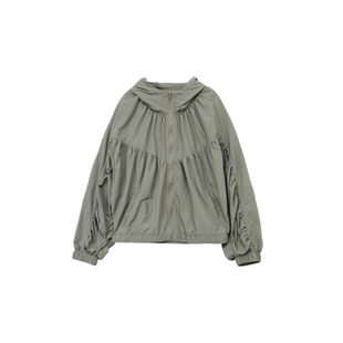 宽松防晒外套W23AH290 轻薄透气防紫外线开衫 防蚊冰感防晒衣