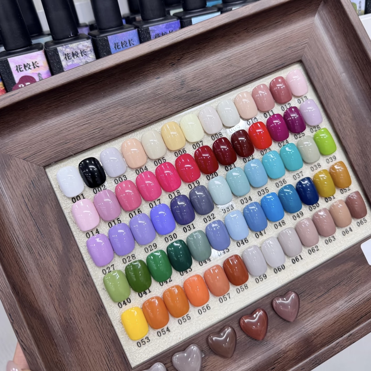 妮可NAIL 花校长纯色美甲成品纯手工穿戴甲片假指甲