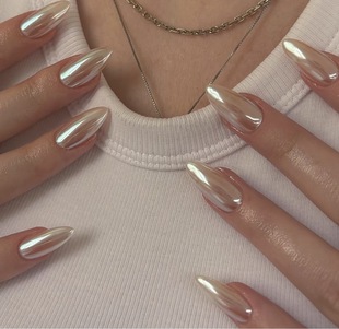 妮可NAIL 雪莉甲纯手工穿戴甲显白甲片贴片可拆卸 爆款