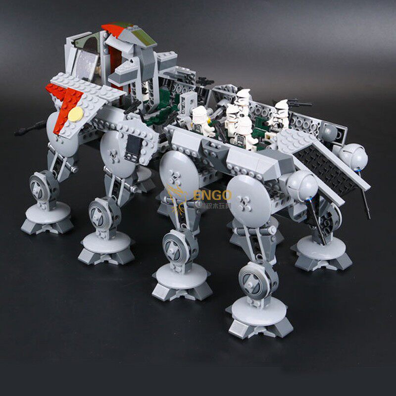 拼图拼搭10195星球大战共和国空投机舰ATOT拼装中国积木玩具0周边