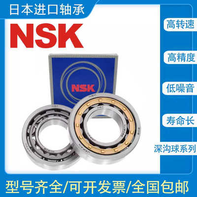 进口NSK NF211 212 213 214 215 216 217 M EW EM C3圆柱滚子轴承