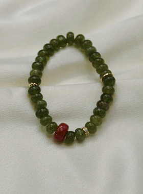 显白MMC手饰加南红玛瑙小众