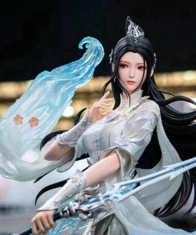 定制动漫gk模型摆件 梦幻新诛仙第一弹陆雪琪手办雕像gk 模型摆件