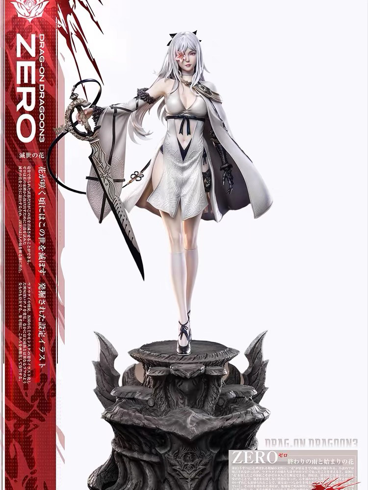 定制动漫gk手办模型摆件zero 零 龙背上的骑兵雕像