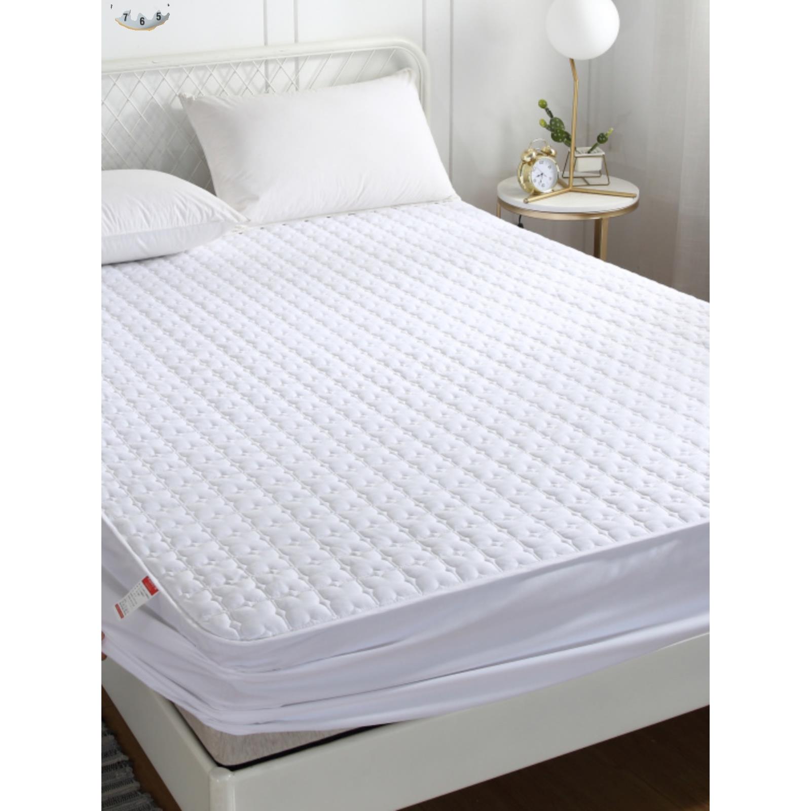 纯棉床笠单件1.2/1.35/1.5m1.8米2x2.2全棉夹棉床罩1.90床垫套2.0