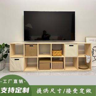 定做书架定制书柜家用收纳学生书架矮柜子家用置物架实木儿童书架