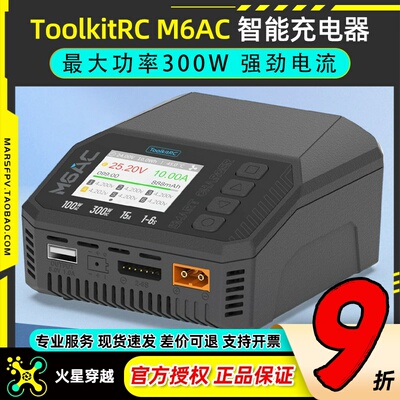 ToolkitRCM6AC300W智能充电器