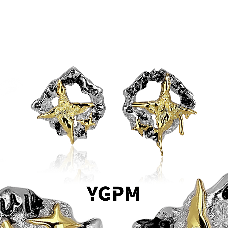 YGPM星坠耳钉2024年新款爆款