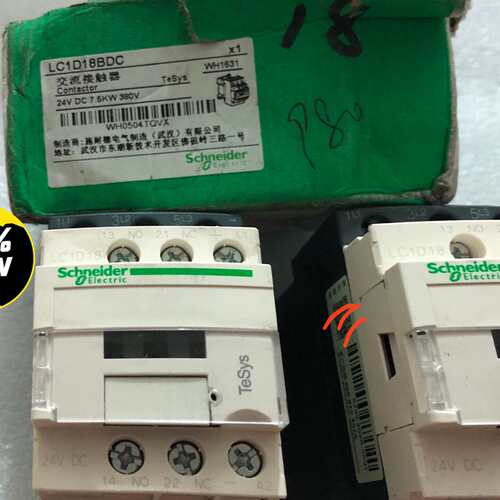 可维修正品交流接触器LC1D18BDC