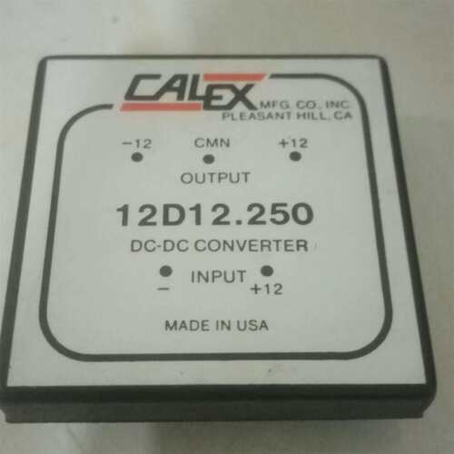 可维修CALEX12D12.250。12D12.250。CALEX
