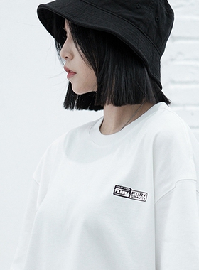 EYE OF STARK x FURY烫画高端T恤短袖300g重磅纯棉小圆领宽松体恤