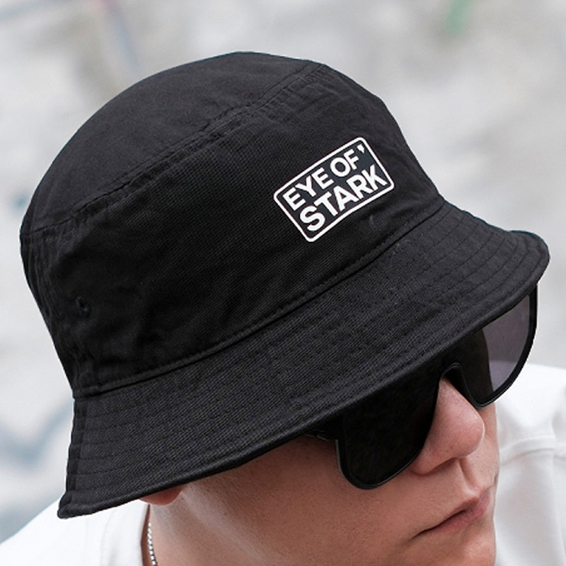 EYE OF STARK纯棉渔夫帽男式2024新款夏季遮阳防晒大头围盆帽女潮
