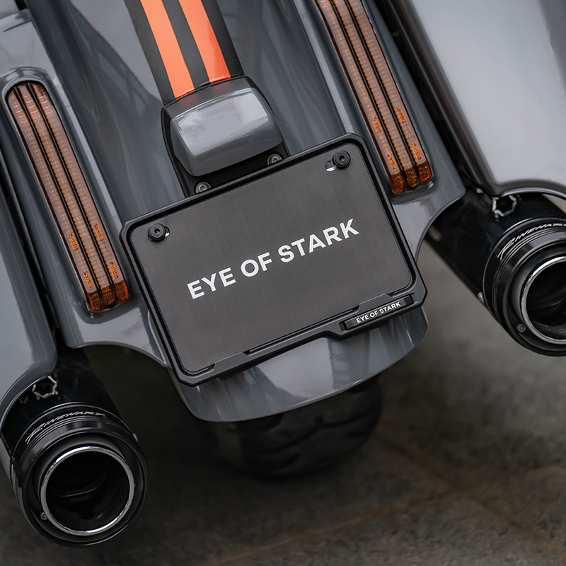 碳纤维铝合金牌照架EYEOFSTARK