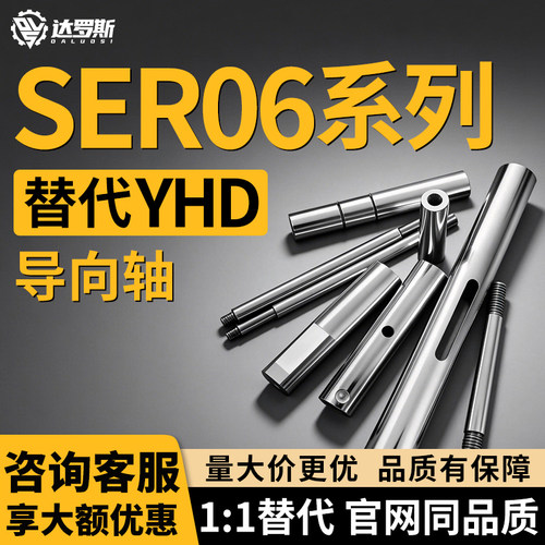导向轴SER06-D8D10D12D13D15D16D18-L200-E10-F10-A10-B10-P4-Q5
