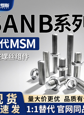 TBD24调整螺丝组件SANB3 4 5 6 8 10 12 16 20-10 20 30 40 50 60