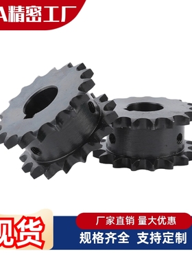 双排链轮VLR11-50-12 13 14 15 16-D18 D20 D25 D28 D30 D35 D40