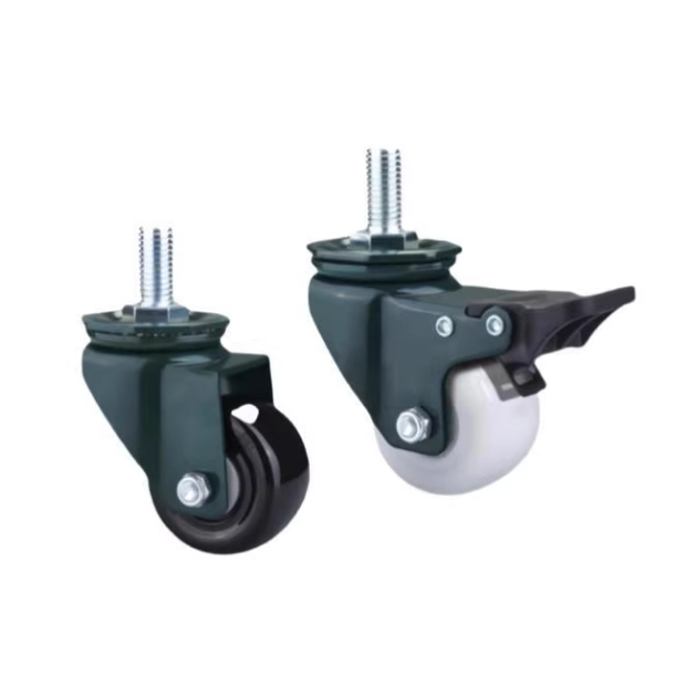 中载型橡胶万向脚轮 C-CTCJ C-CTCK C-CTCS75/100/125/150-R