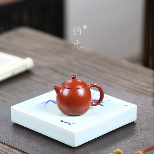 手工龙蛋伯元紫砂中式