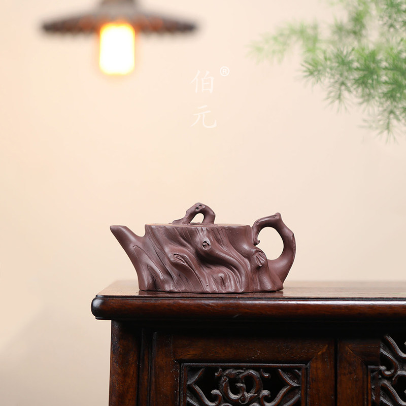 仿生梅桩伯元紫砂中式