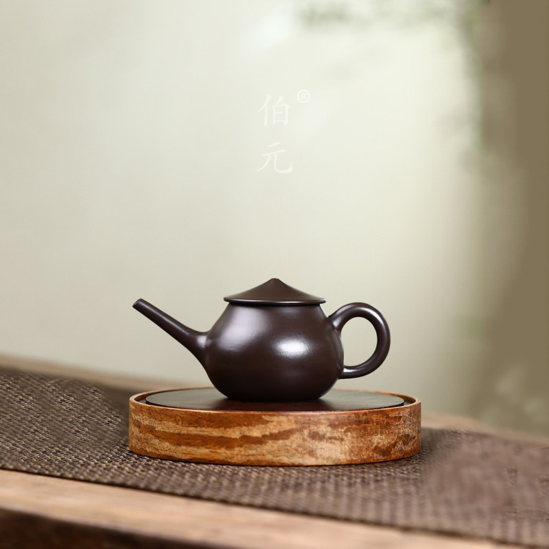 手工渔翁伯元紫砂中式