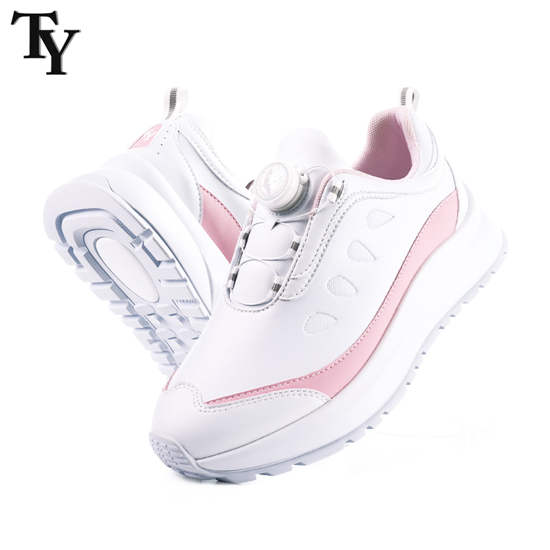 TY高尔夫女鞋增高厚鞋底