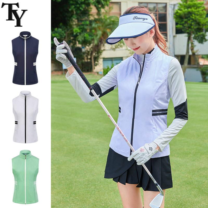 TY女士无袖背心修身显瘦