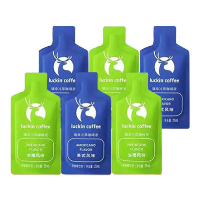 瑞幸咖啡浓缩咖啡液0糖0脂速溶冰美式无糖黑咖啡生椰拿铁