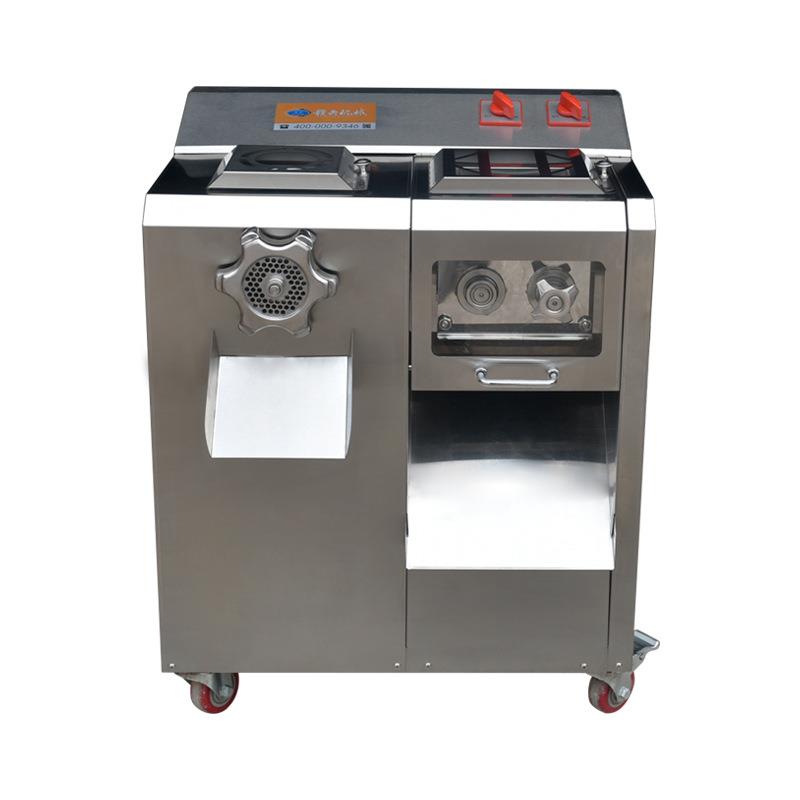 绞切两用机切肉灌肠机商用绞肉切肉灌肠一体机菜市场灌香肠机