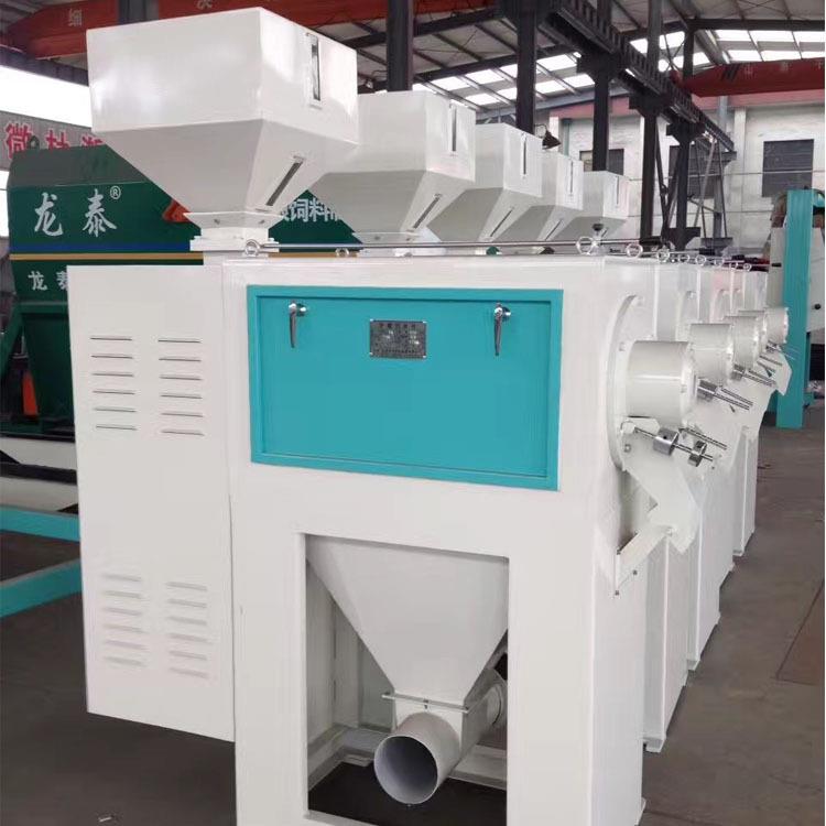 脱皮碎粒机五谷杂粮粮食处理加工设备玉米大麦碎粒脱皮机