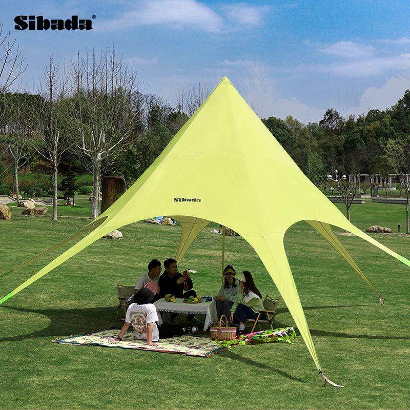 户外超大天幕帐篷大型六角露营野营加厚防雨防晒遮阳棚大凉棚伞棚,户外/登山/野营/旅行用品,天幕,淘宝优惠券,粉丝福利购,淘宝优惠卷