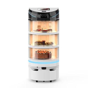 餐厅智能机器人服务员酒店上菜传菜婚礼火锅店配送机器人