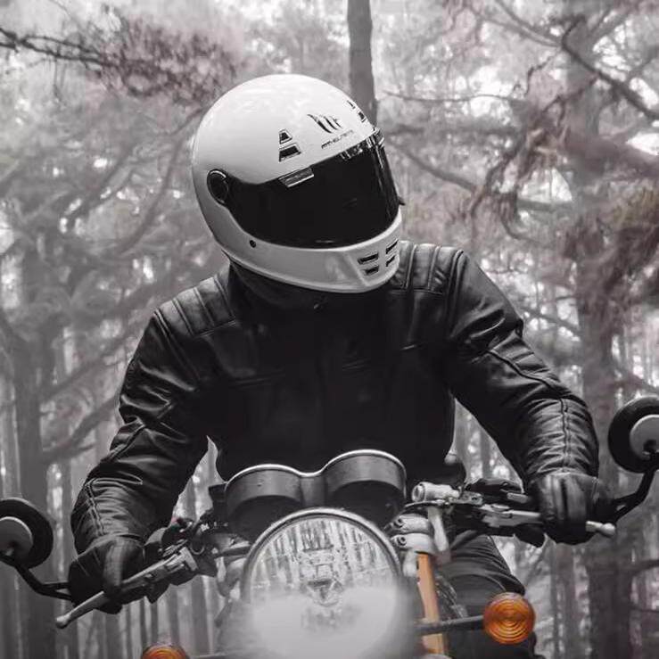 西班牙MT复古头盔加拉玛摩托车全盔秋冬四季哈雷机车男女士通用
