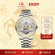 上海 SHANGHAI 手表剪影系列动感飞轮多功能自动机械表男表SH6003