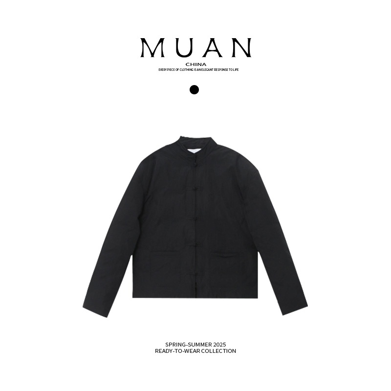 木岸muan经典老佛爷棉服定制新中式盘扣冬季保暖外套上衣MG-F1691