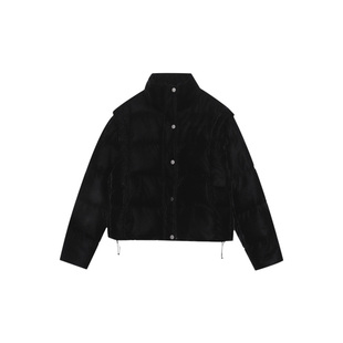 木岸muan小排骨羽绒服定制90白鸭绒冬季 3601 保暖外套上衣女JD